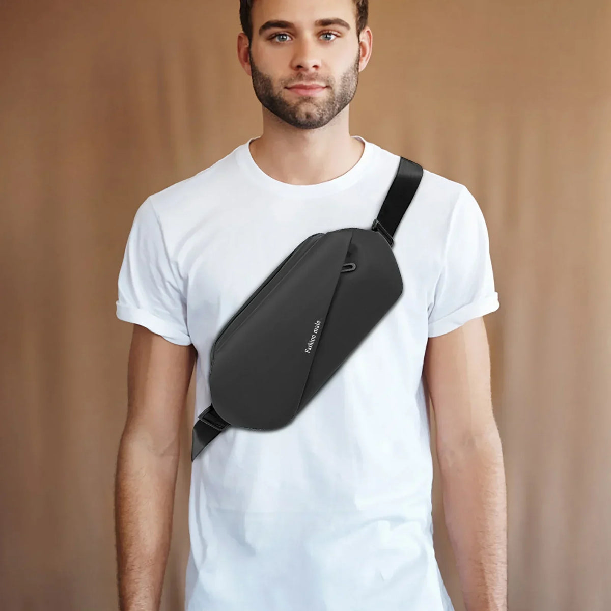 Oxford Chest Fanny pack for men "SUNAN" Waterproof