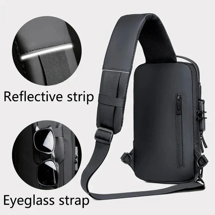 Anti Theft Luxury Chestbag