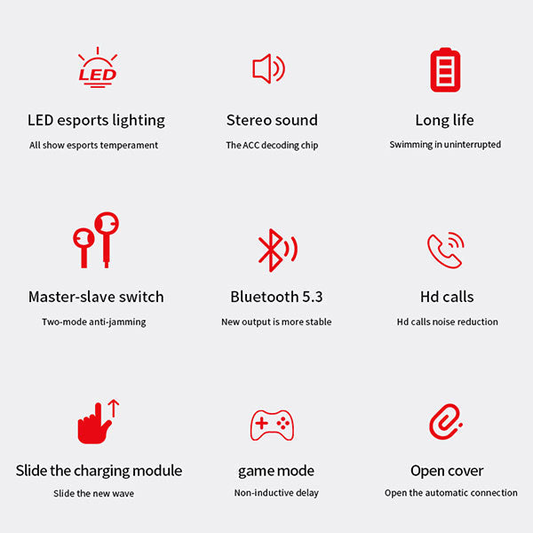 Professional Gaming Earbuds (M90 Pro)