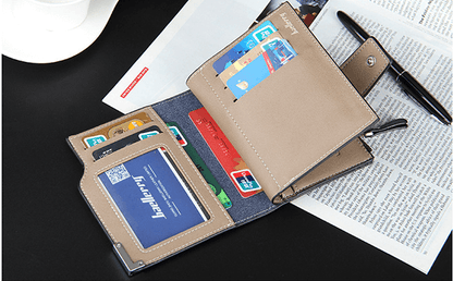 Corean Ballenbarrey Men’s Leather Wallet