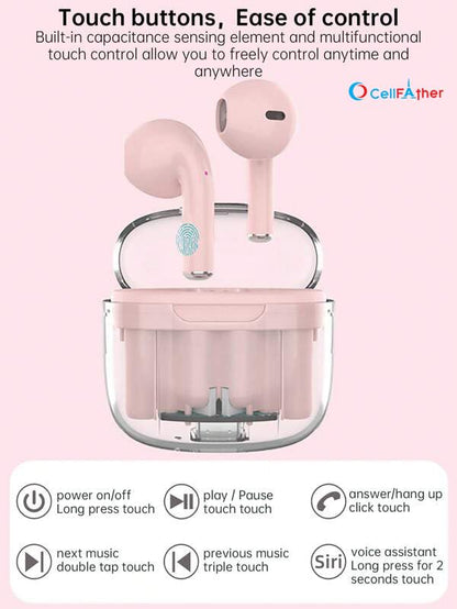 High-Tech Bluetooth Ear Pods (AT12 Plus)