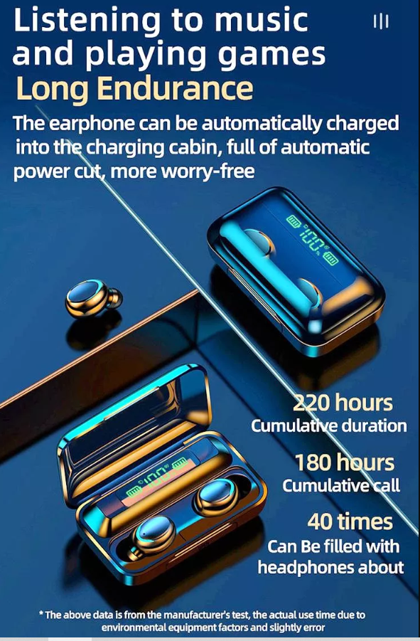 Original-F9 Earbuds (With ENC Option)