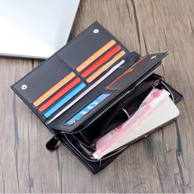 PU Leather Long Wallet