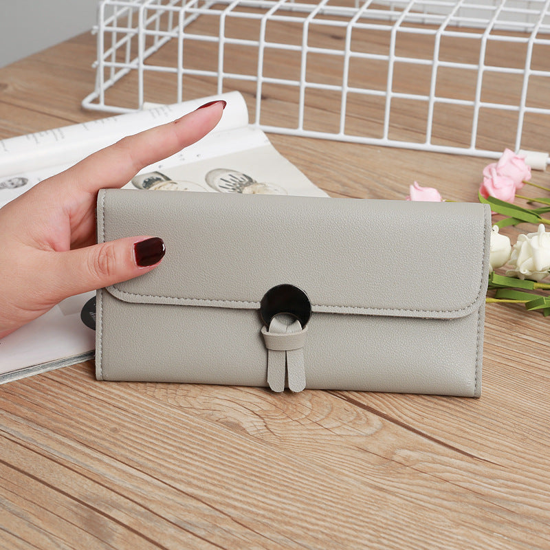 New Design Women Long Leather Wallet (Purse)
