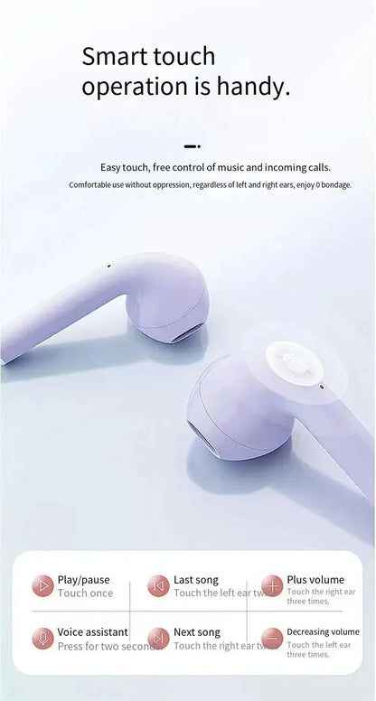 High-Tech Bluetooth Ear Pods (AT12 Plus)