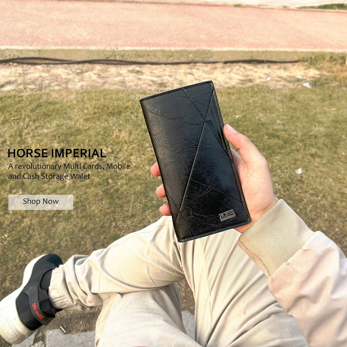 Imported Long Trifold Wallet For Cash & Cards