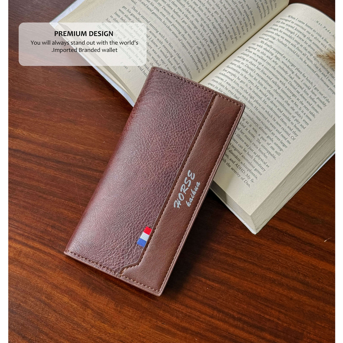 Prestige Leather Wallet ( Imported )