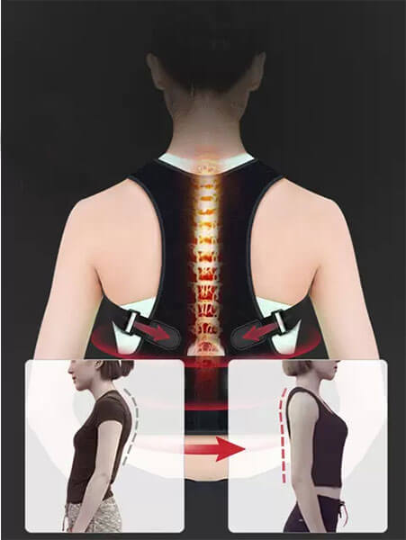 Back Support Belt Brace For Men & Women