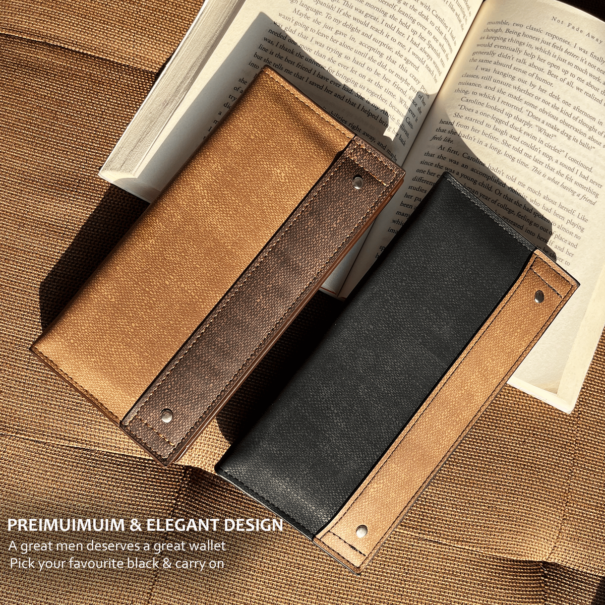 Legacy Luxe Trifold Long Imported Wallet