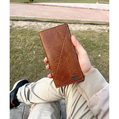 Imported Long Trifold Wallet For Cash & Cards