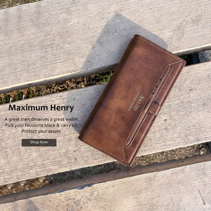 New Balisi Imported long Leather Wallet