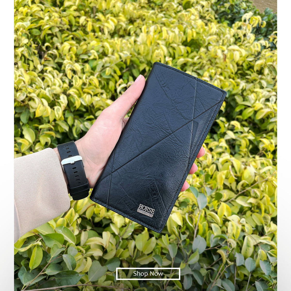 Imported Long Trifold Wallet For Cash & Cards